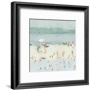 Sea Glass Sandbar I-Emma Scarvey-Framed Art Print