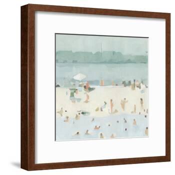 Sea Glass Sandbar I-Emma Scarvey-Framed Art Print