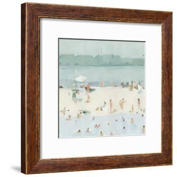 Sea Glass Sandbar I-Emma Scarvey-Framed Art Print