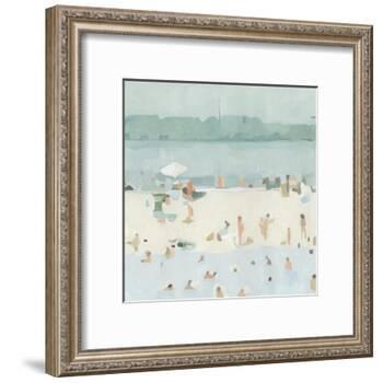 Sea Glass Sandbar I-Emma Scarvey-Framed Art Print