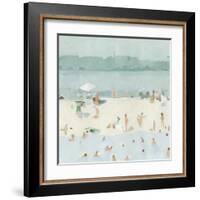 Sea Glass Sandbar I-Emma Scarvey-Framed Art Print