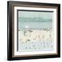 Sea Glass Sandbar I-Emma Scarvey-Framed Art Print