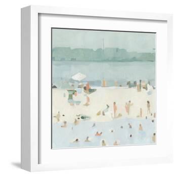Sea Glass Sandbar I-Emma Scarvey-Framed Art Print