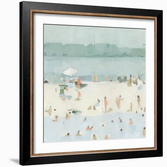 Sea Glass Sandbar I-Emma Scarvey-Framed Premium Giclee Print