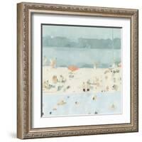 Sea Glass Sandbar II-Emma Scarvey-Framed Art Print