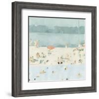 Sea Glass Sandbar II-Emma Scarvey-Framed Art Print