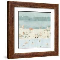 Sea Glass Sandbar II-Emma Scarvey-Framed Art Print