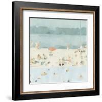 Sea Glass Sandbar II-Emma Scarvey-Framed Art Print