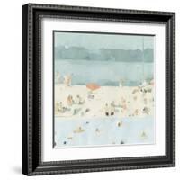 Sea Glass Sandbar II-Emma Scarvey-Framed Art Print