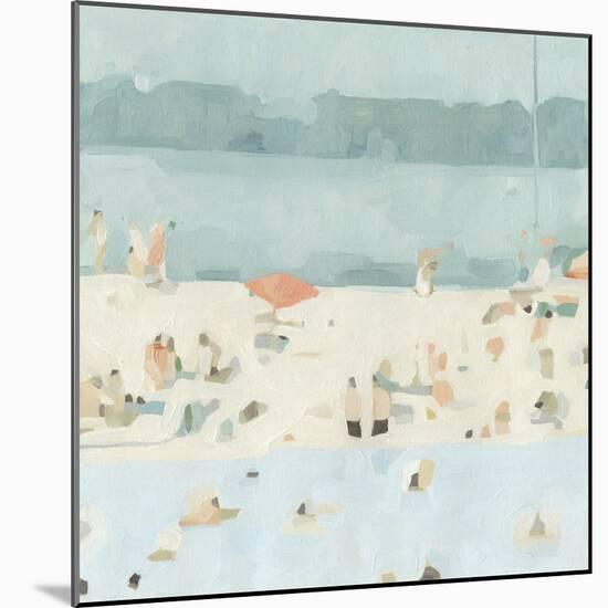 Sea Glass Sandbar II-Emma Scarvey-Mounted Art Print