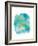 Sea Glass Saying Love-Mike Schick-Framed Art Print