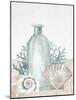 Sea Glass Shells 1 V2-Kimberly Allen-Mounted Art Print