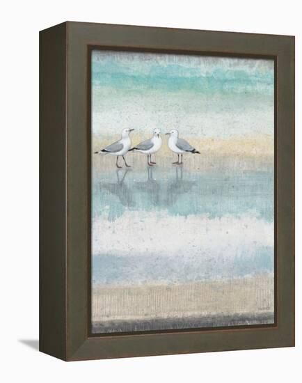 Sea Glass Shore 1-Norman Wyatt Jr^-Framed Stretched Canvas