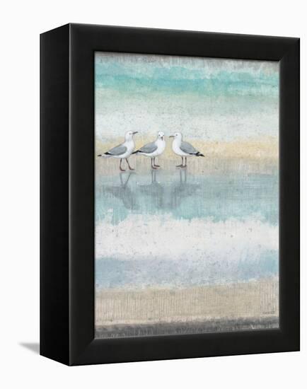 Sea Glass Shore 1-Norman Wyatt Jr^-Framed Stretched Canvas