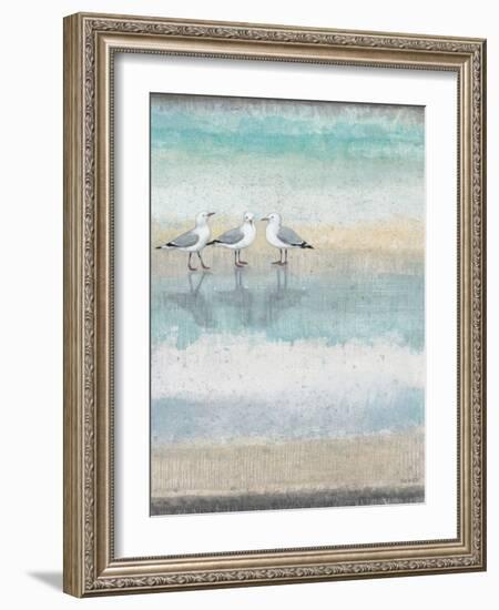 Sea Glass Shore 1-Norman Wyatt Jr^-Framed Premium Giclee Print