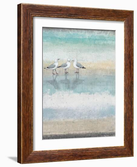 Sea Glass Shore 1-Norman Wyatt Jr^-Framed Premium Giclee Print