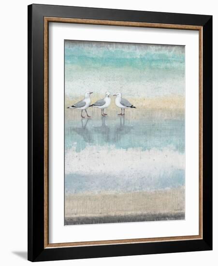 Sea Glass Shore 1-Norman Wyatt Jr^-Framed Premium Giclee Print