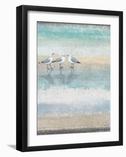 Sea Glass Shore 1-Norman Wyatt Jr^-Framed Premium Giclee Print