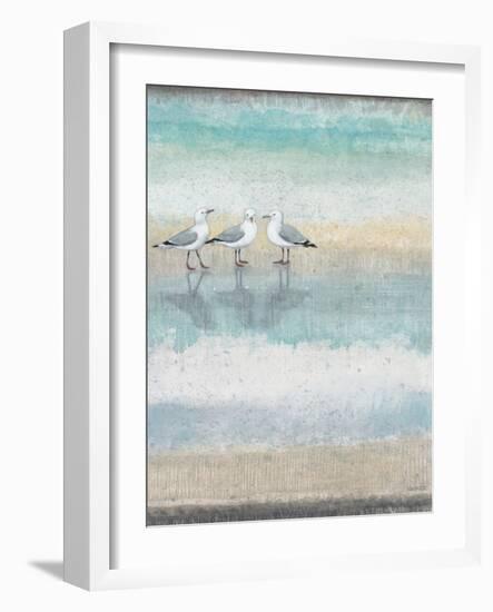 Sea Glass Shore 1-Norman Wyatt Jr^-Framed Premium Giclee Print