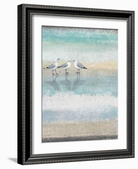 Sea Glass Shore 1-Norman Wyatt Jr^-Framed Premium Giclee Print