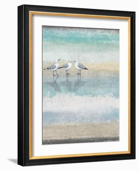 Sea Glass Shore 1-Norman Wyatt Jr^-Framed Premium Giclee Print