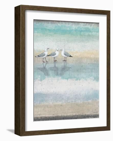 Sea Glass Shore 1-Norman Wyatt Jr^-Framed Art Print