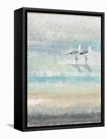 Sea Glass Shore 2-Norman Wyatt Jr^-Framed Stretched Canvas