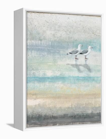 Sea Glass Shore 2-Norman Wyatt Jr^-Framed Stretched Canvas