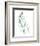 Sea Glass Sprig I-Grace Popp-Framed Art Print