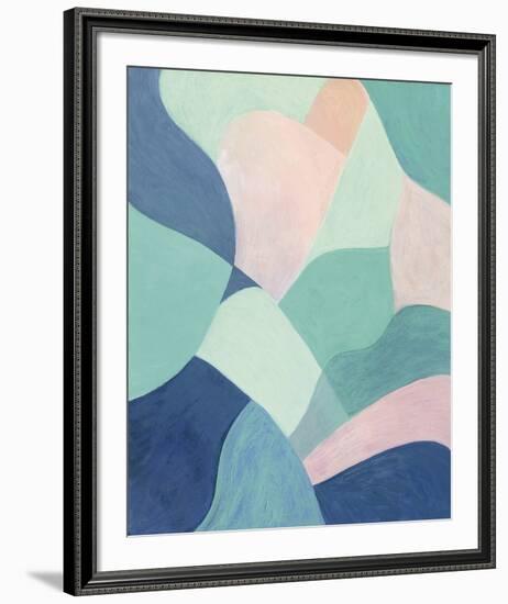 Sea Glass - Structure-Erika Greenfield-Framed Giclee Print