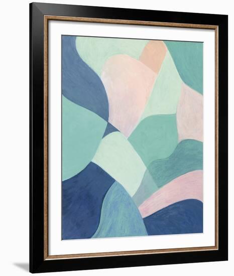 Sea Glass - Structure-Erika Greenfield-Framed Giclee Print