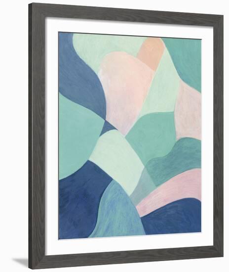 Sea Glass - Structure-Erika Greenfield-Framed Giclee Print