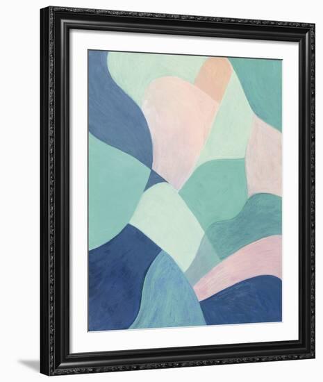 Sea Glass - Structure-Erika Greenfield-Framed Giclee Print