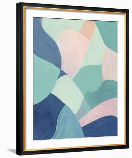 Sea Glass - Structure-Erika Greenfield-Framed Giclee Print