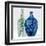 Sea Glass Vase I-Annie Warren-Framed Art Print