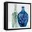 Sea Glass Vase I-Annie Warren-Framed Stretched Canvas