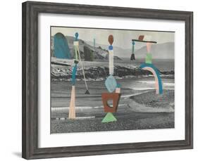 Sea Glass-Danielle Kroll-Framed Giclee Print