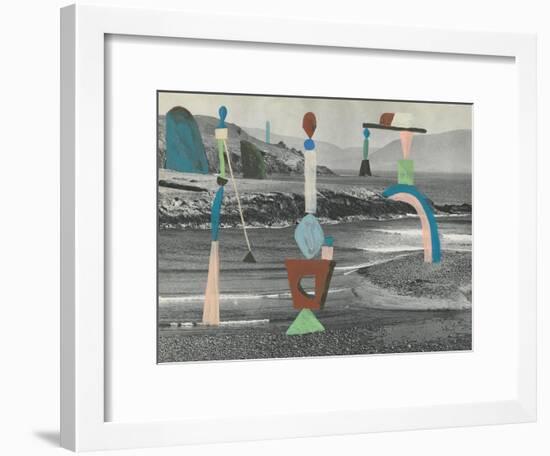 Sea Glass-Danielle Kroll-Framed Giclee Print