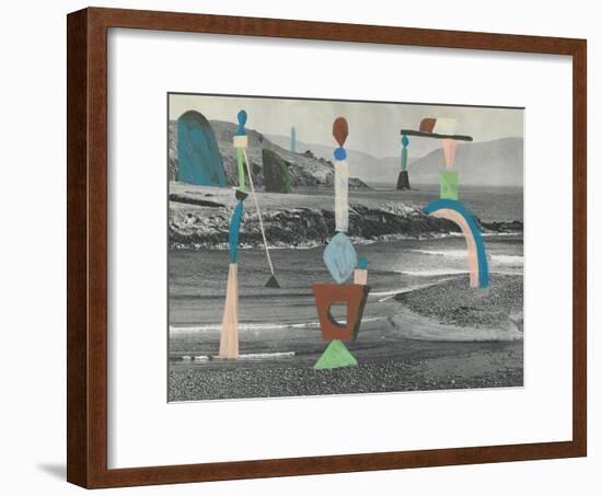 Sea Glass-Danielle Kroll-Framed Giclee Print