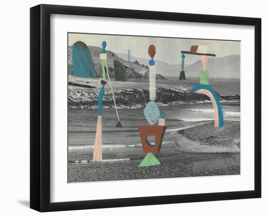 Sea Glass-Danielle Kroll-Framed Giclee Print