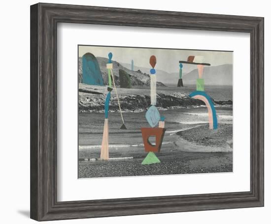 Sea Glass-Danielle Kroll-Framed Giclee Print