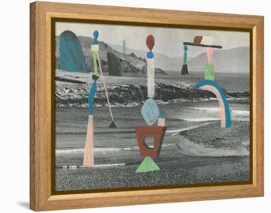 Sea Glass-Danielle Kroll-Framed Premier Image Canvas