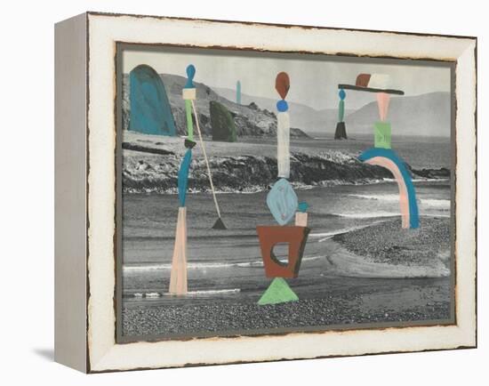 Sea Glass-Danielle Kroll-Framed Premier Image Canvas