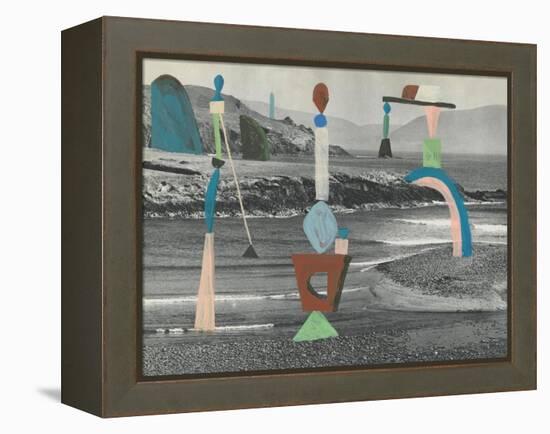 Sea Glass-Danielle Kroll-Framed Premier Image Canvas