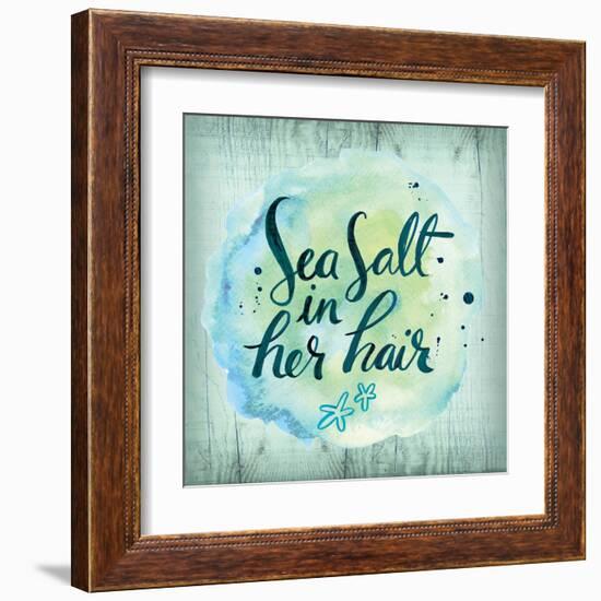 Sea Hair-Ashley Sta Teresa-Framed Art Print