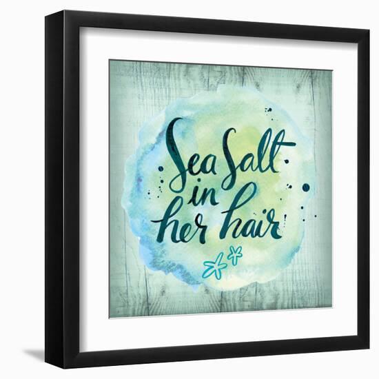 Sea Hair-Ashley Sta Teresa-Framed Art Print