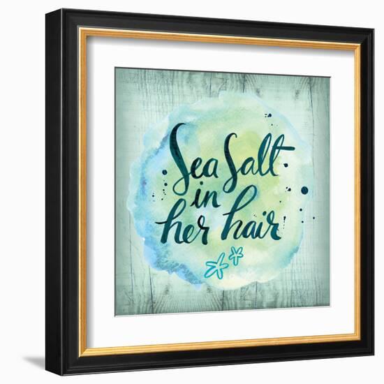 Sea Hair-Ashley Sta Teresa-Framed Art Print