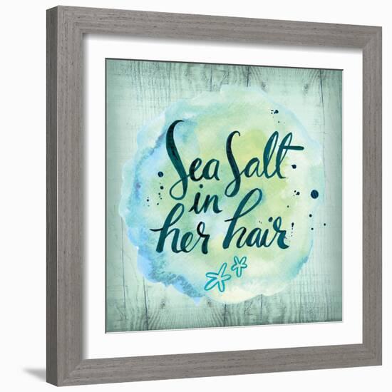 Sea Hair-Ashley Sta Teresa-Framed Art Print