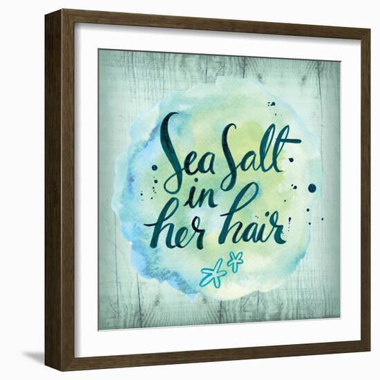 Sea Hair-Ashley Sta Teresa-Framed Art Print