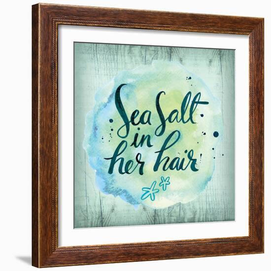 Sea Hair-Ashley Sta Teresa-Framed Art Print